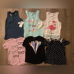 Girls tops- sz 6/7